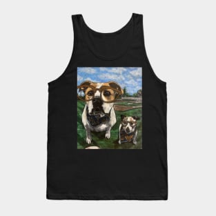 Baseball lovin’ puppy pals Tank Top